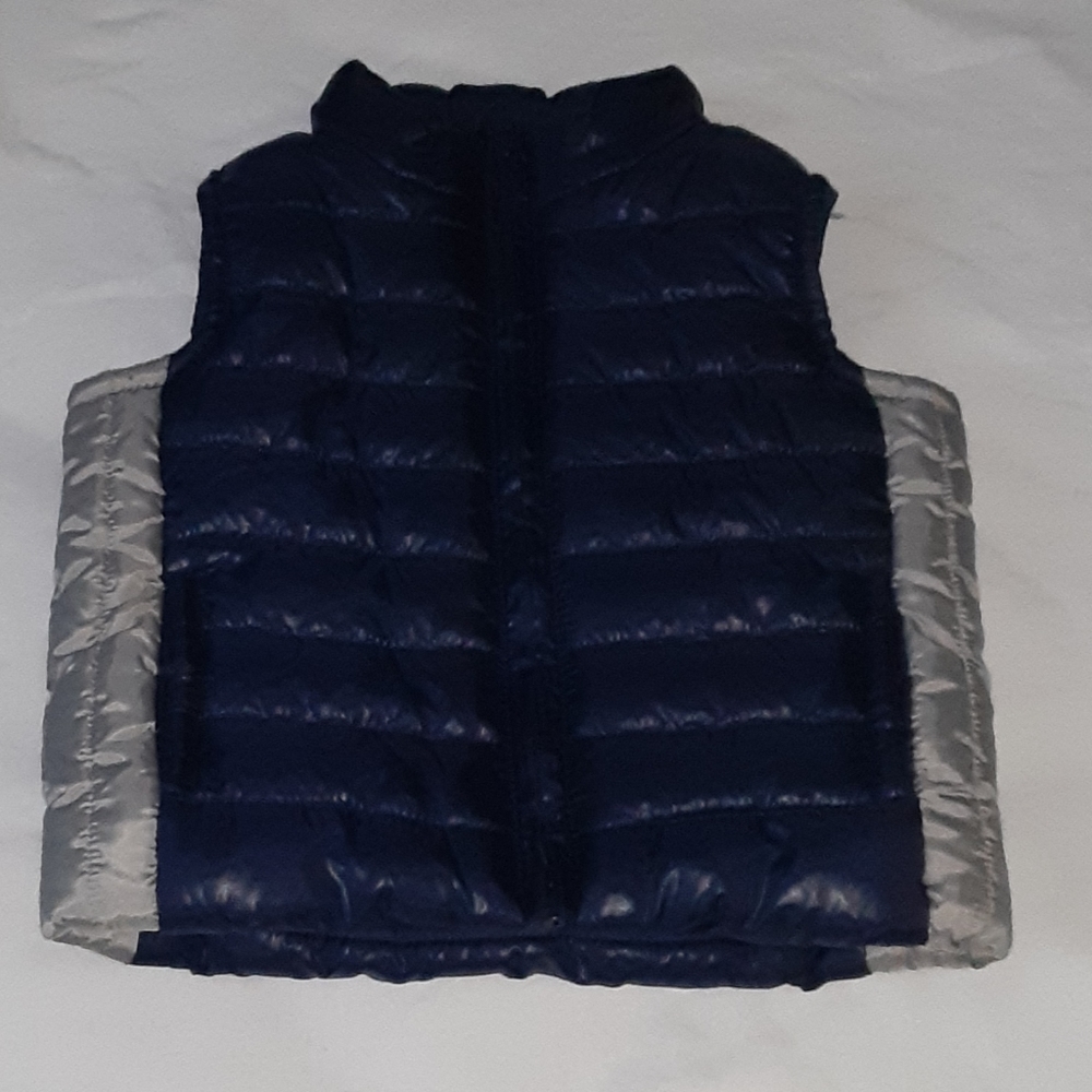 💥5/$25 Gymboree Boys 6-12M Zip Up Puffer Vest Jacket